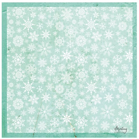 Mintay Papers 12 X 12 Decorative Vellum - Snowflakes