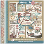 Stamperia - Sticker Album - Venice City of Art - 165x165mm 4 sheets