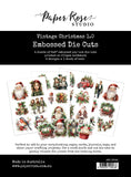 Paper Rose Vintage Christmas 1.0 Embossed Die Cuts