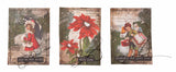 Studio Light Die-Cut Paper Pad Paper Vintage Christmas Essentials 20 Sheets