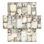 Simply Stated - Vintage Collage Project Base