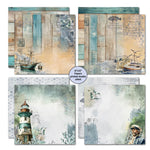 3Quarter Designs Maritime Tides 12x12 Scrapbook Collection