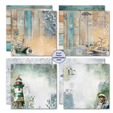 3Quarter Designs Maritime Tides 12x12 Scrapbook Collection