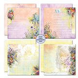 3Quarter Designs Heavenly Wildflowers 12x12 Scrapbook Collection
