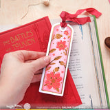 WAFFLE FLOWER X NINA YANG Round Floral Bookmark Duo Stencil