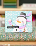Waffle Flower Snowman and Friends Die