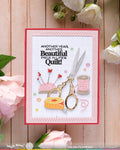 Waffle Flower Quilted Frames Die