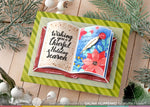 Waffle Flower x Galina Filippenko - Open Book Holiday Sayings Stamp Set