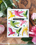 Waffle Flower x Galina Filippenko Hummingbirds Die