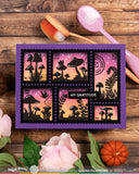 Waffle Flower x Galina Filippenko Postage Collage Mush Love Stamp Set