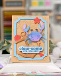 Waffle Flower Nesting Piercing Ticket Frames Die