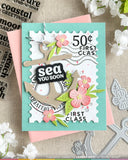 Waffle Flower Floral Anchor Die