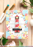Waffle Flower Seashell Frame Die