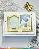 Waffle Flower x Galina Filippenko - Open Book Nativity Stencil