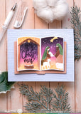 Waffle Flower x Galina Filippenko - Open Book Nativity Stencil