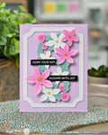 Waffle Flower x Galina Filippenko - Poinsettia Frame Die
