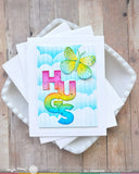 WAFFLE FLOWER X GALINA FILIPPENKO Cloudy Skies Stencil