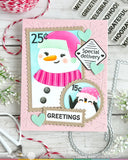 Waffle Flower x Galina Filippenko Nesting Postage Collage Blocks Die