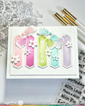 Waffle Flower x Galina Filippenko Open Book Bookmark Coloring Stencil