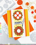 WAFFLE FLOWER X GALINA FILIPPENKO Table Runner Pattern Stencil