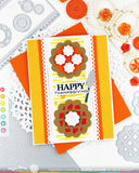 WAFFLE FLOWER X GALINA FILIPPENKO Table Runner Pattern Stencil