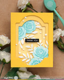 WAFFLE FLOWER Nesting Piercing Classic Labels Die