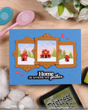 WAFFLE FLOWER X GALINA FILIPPENKO Postage Collage Frames Die