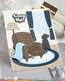 Waffle Flower x Galina Filippenko Cozy Spot Coloring Stencil