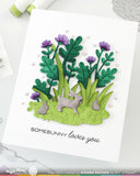 Waffle Flower x Galina Filippenko Postage Collage Bunny Silhouettes Die