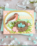 Waffle Flower x Galina Filippenko Sweet Bluebird Duo Die