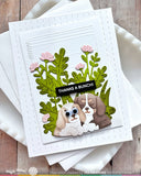 Waffle Flower x Galina Filippenko Basketful of Puppies Die-n-stencil