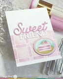 WAFFLE FLOWER X GALINA FILIPPENKO Postage Cake Slice Die-n-stencil