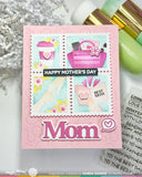 WAFFLE FLOWER Mom & Dad Sentiments Stamp Set