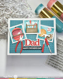WAFFLE FLOWER Print Dad Word Die