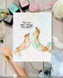 Waffle Flower Happy Seals Die
