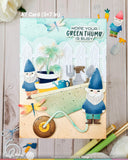 Waffle Flower Garden Backdrop Die