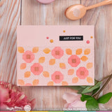 Waffle Flower x Galina Filippenko Quilted Floral Stencil