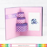 Waffle Flower Clear Stamp, Inside Sentiments Birthday