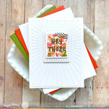 Waffle Flower Postage Collage for Fall Stamp Set