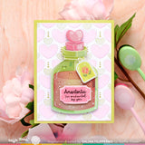 Waffle Flower Love Potion Stamp Set