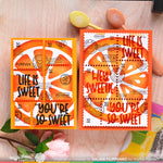 Waffle Flower Postage Collage A6 Die