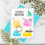 Waffle Flower Wild Flower Silhouettes Stamp Set