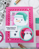Waffle Flower x Galina Filippenko Nesting Postage Collage Die