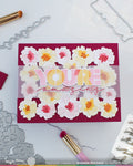 WAFFLE FLOWER Overlapping You're Die-n-stencil
