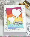 Waffle Flower x Galina Filippenko Wavy Lines Vertical A7 Die