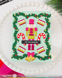 Waffle Flower Grand Piano Garland Die