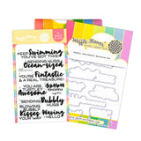 Waffle Flower Bubbly Sentiments Combo