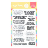 Waffle Flower Clear Stamp, Inside Sentiments Birthday