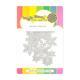 Waffle Flower Die, Snowflake Cluster