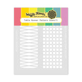 WAFFLE FLOWER X GALINA FILIPPENKO Table Runner Pattern Stencil